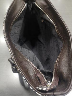 BOLSO CAPAZO COMBINADO CON NAPA Y PIEL GRABADA